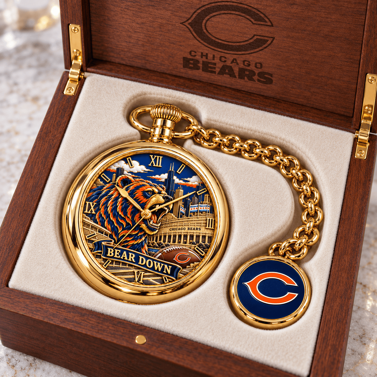 CCB PREMIUM VINTAGE POCKET WATCH NPL