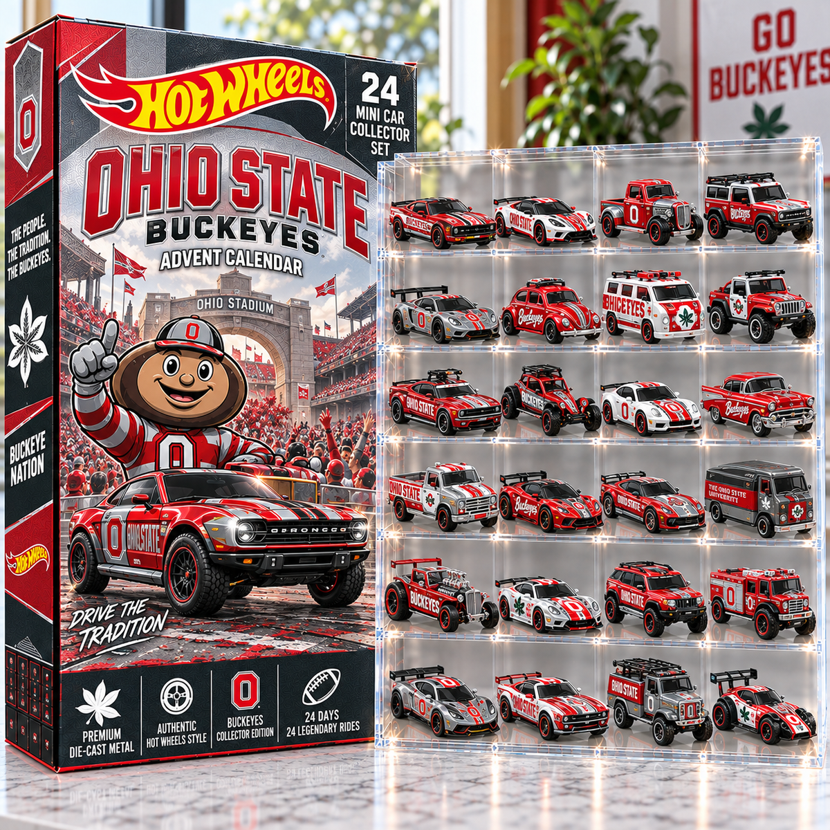 OSB Premium Mini Car Advent Calendar LNTH