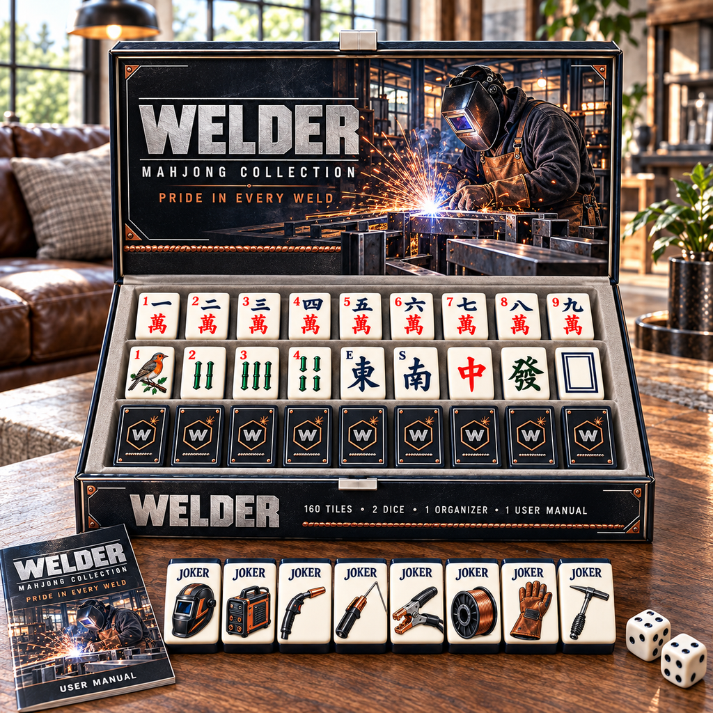 Premium WLDR Mahjong Tiles Set TTMH