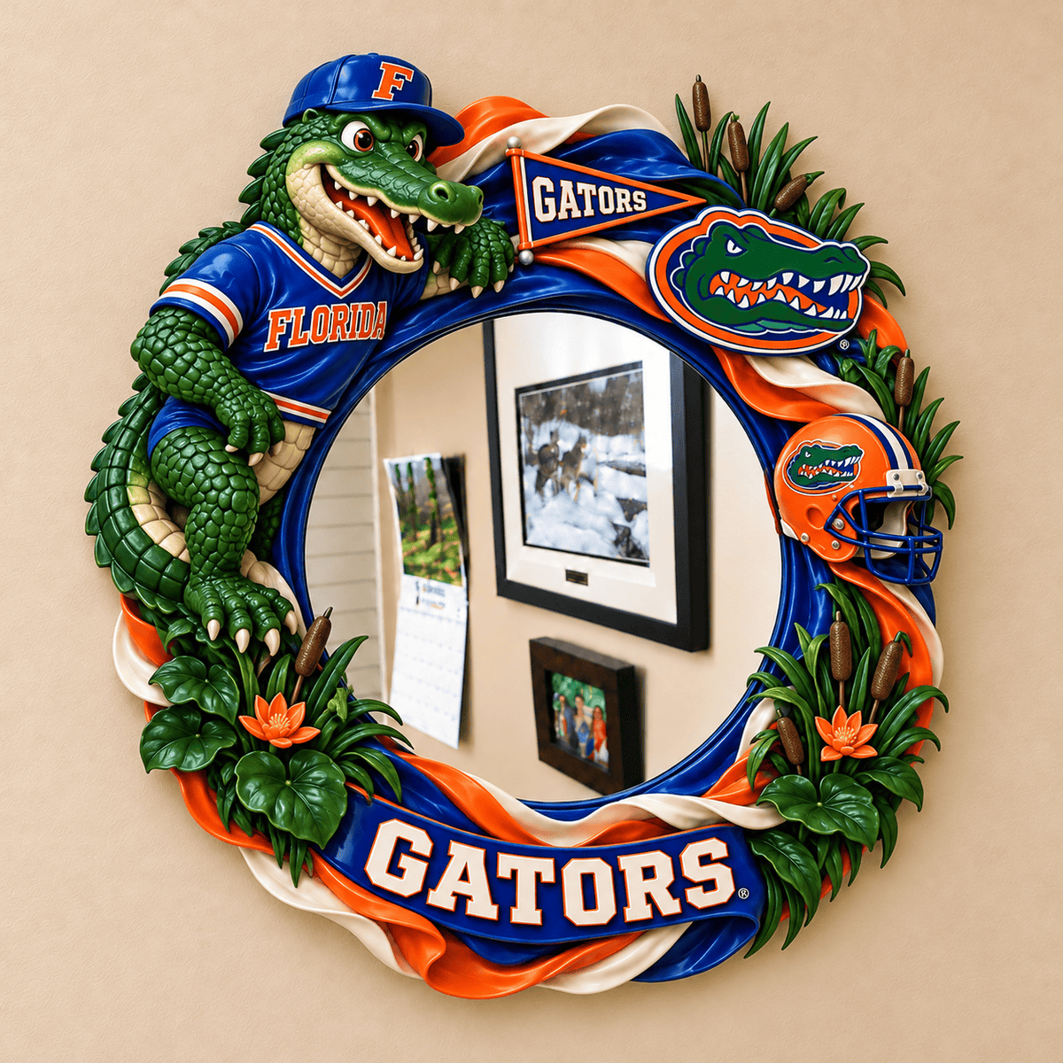 FGT 3D Mascot Wall Mirror DNBN