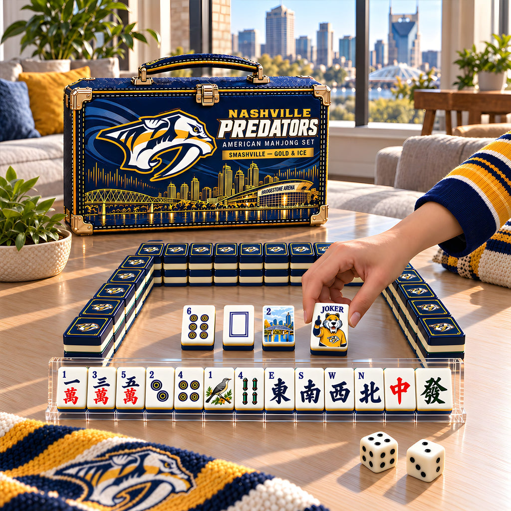 Premium NVPB Mahjong Tiles Set PVNA
