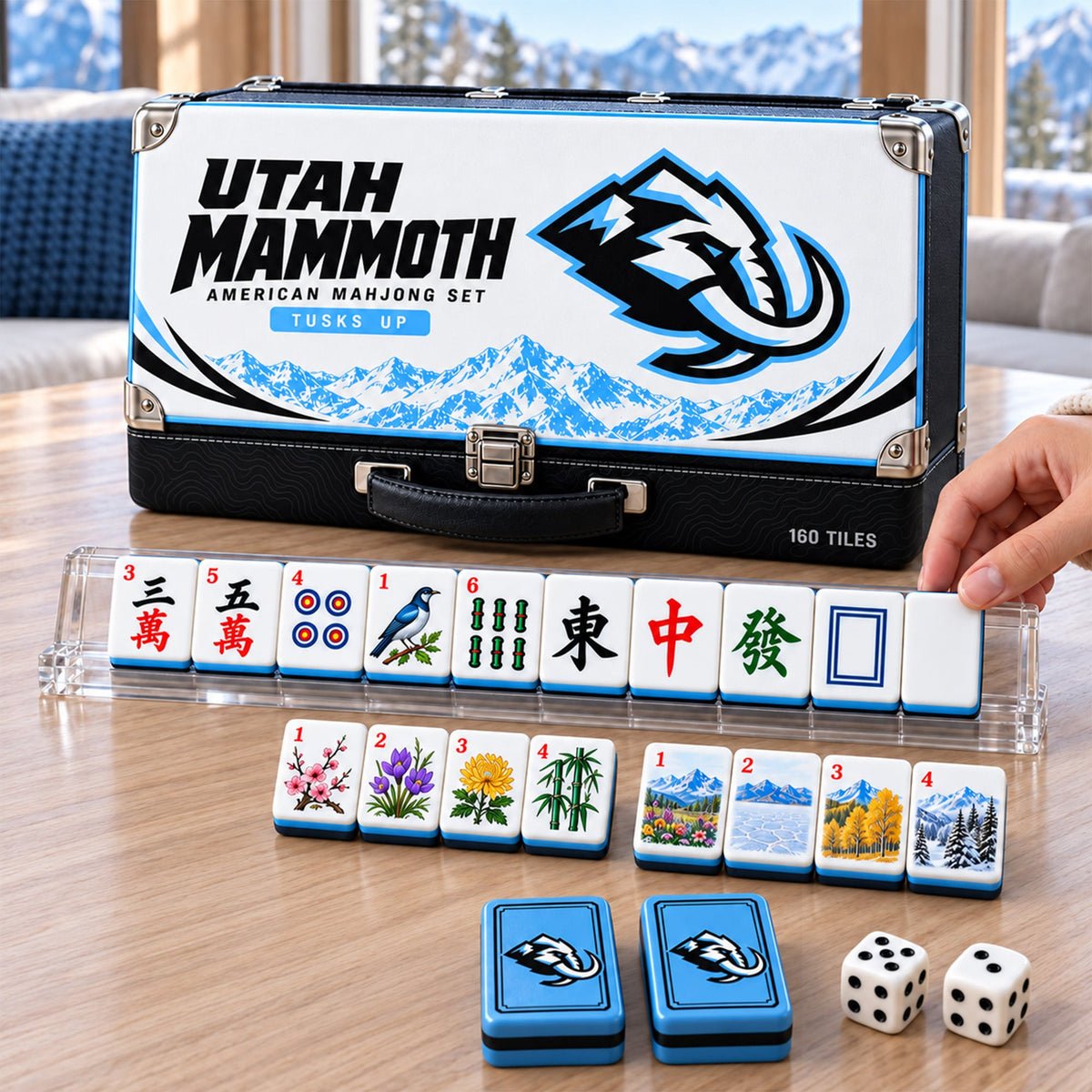 Premium UTMM Mahjong Tiles Set PVNA