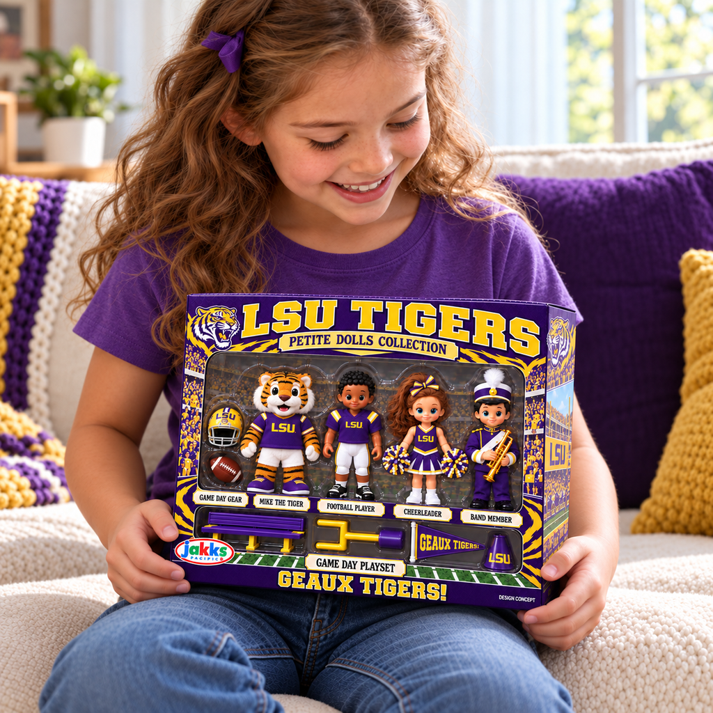 LSU Premium Mini Dolls & Accessories Set TMH
