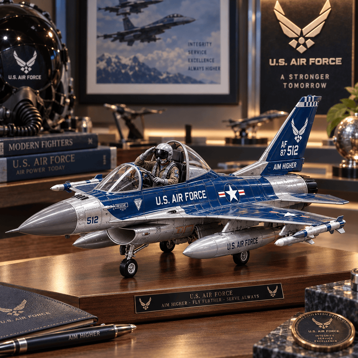 USAF Heritage Diecast Vehicle Collectible TTNL