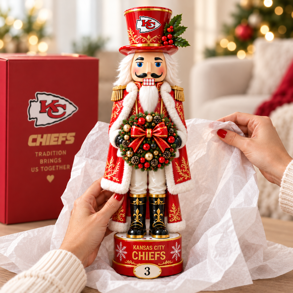 KCC Premium Christmas Nutcracker Collector Set NTTB