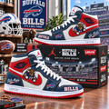 BFBL Premium Denim Embroidered High-Top Sneakers NTNA