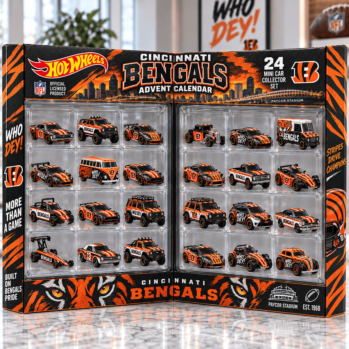 CCBG Premium Mini Car Advent Calendar NTNA