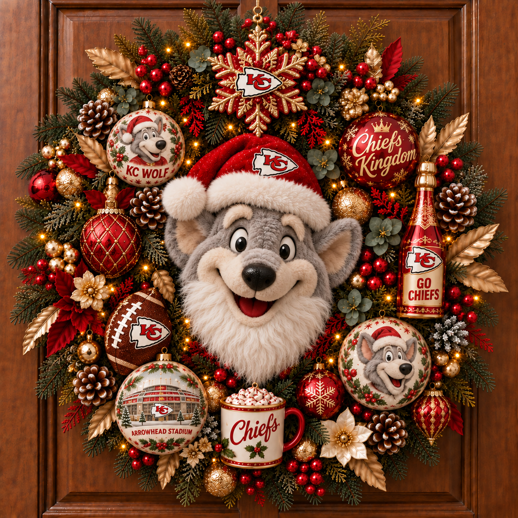 KCC Premium Christmas Ornament Wreath NTTB