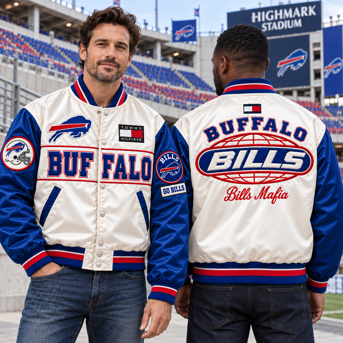 BFBL Satin Boxy Varsity Jacket NTKO
