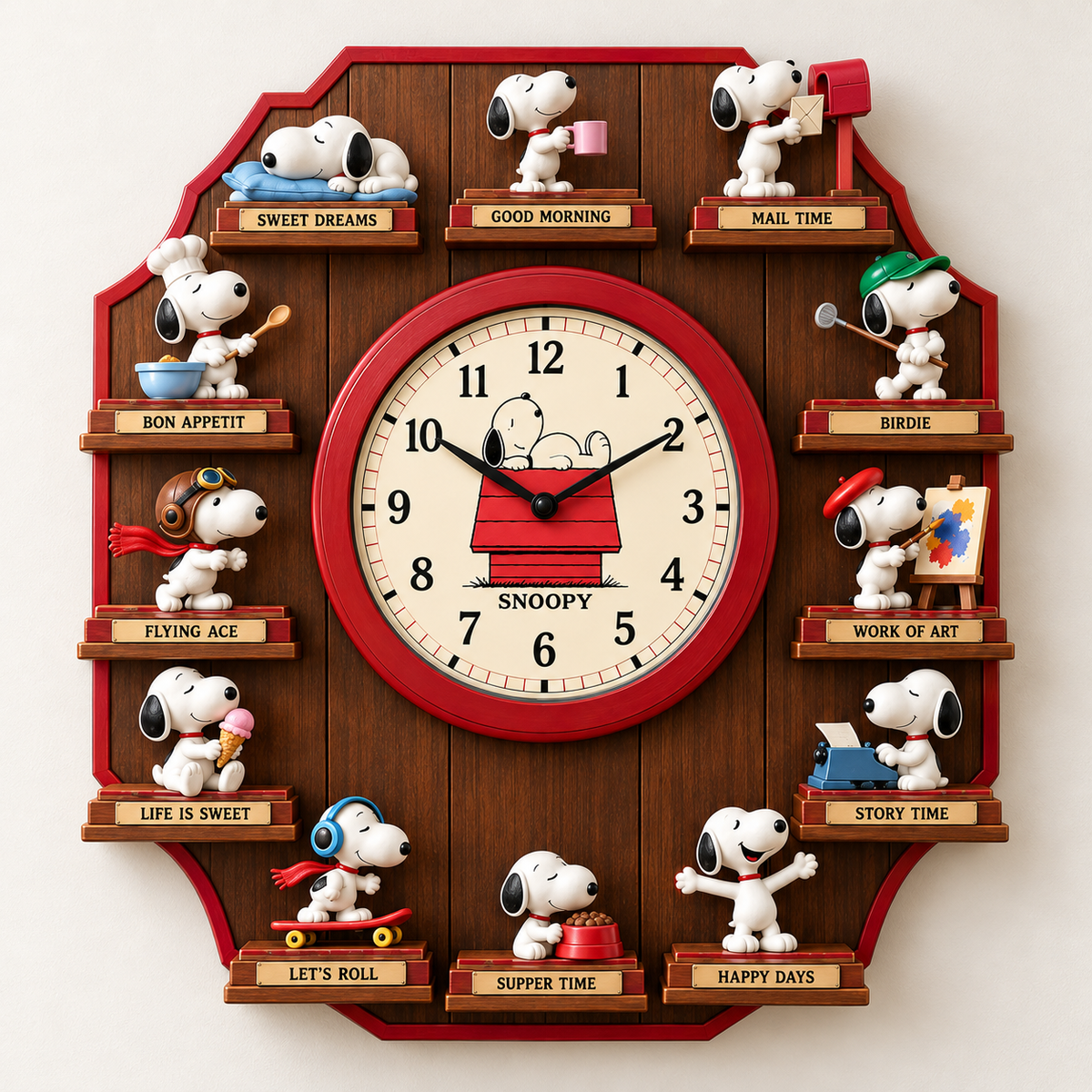 SPNY Premium Mascot Sculpture Clock Collection PTKL