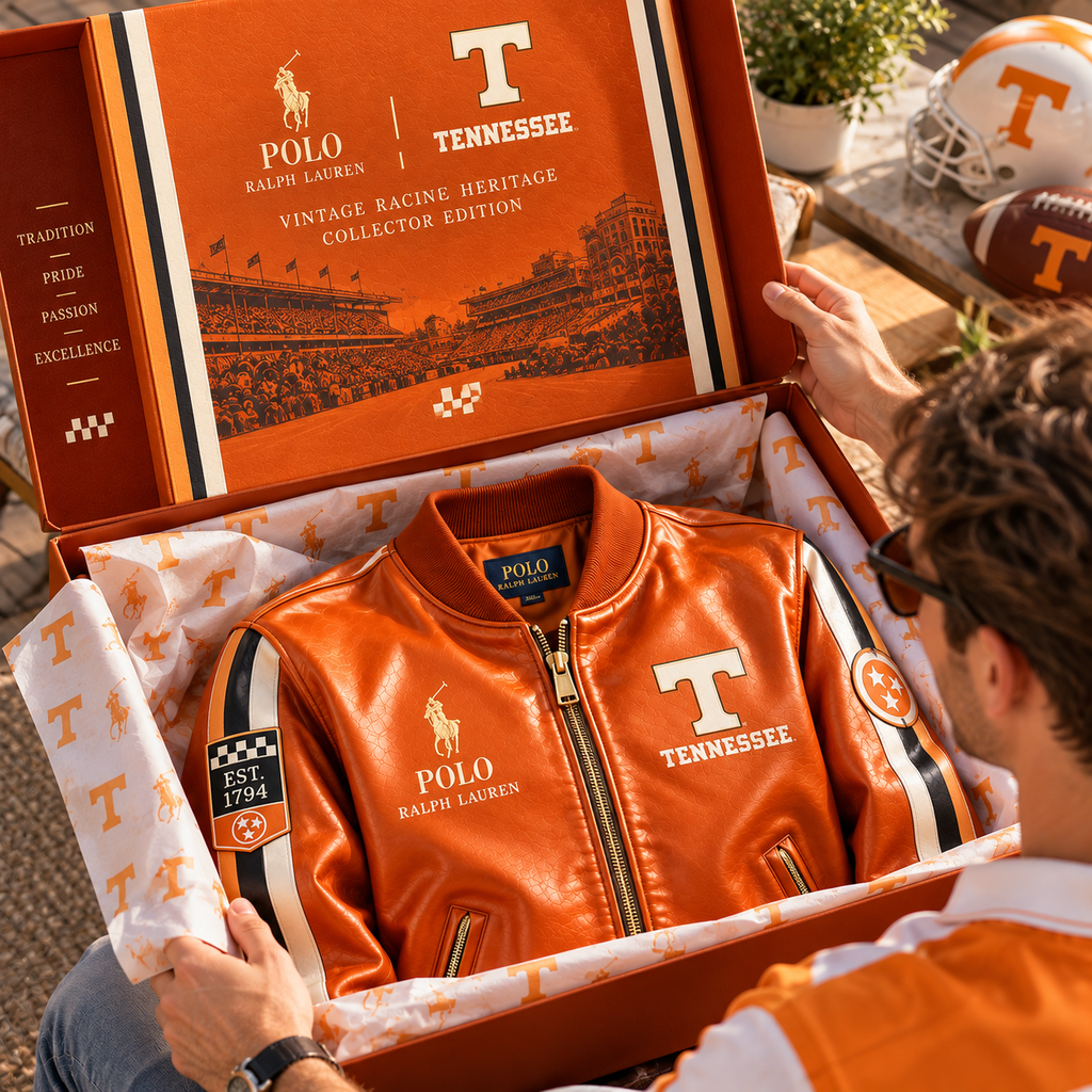 TVF PREMIUM LEATHER BOMBER JACKET NTNA
