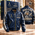 DLCB PREMIUM LEATHER BOMBER JACKET NTNA