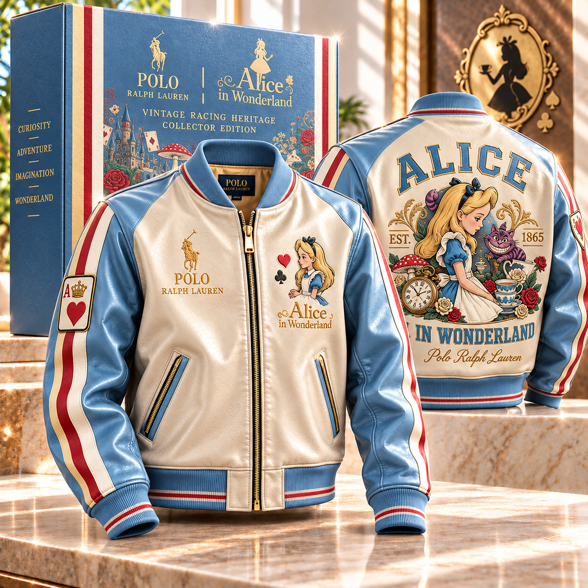 ALW PREMIUM LEATHER BOMBER JACKET NTNA