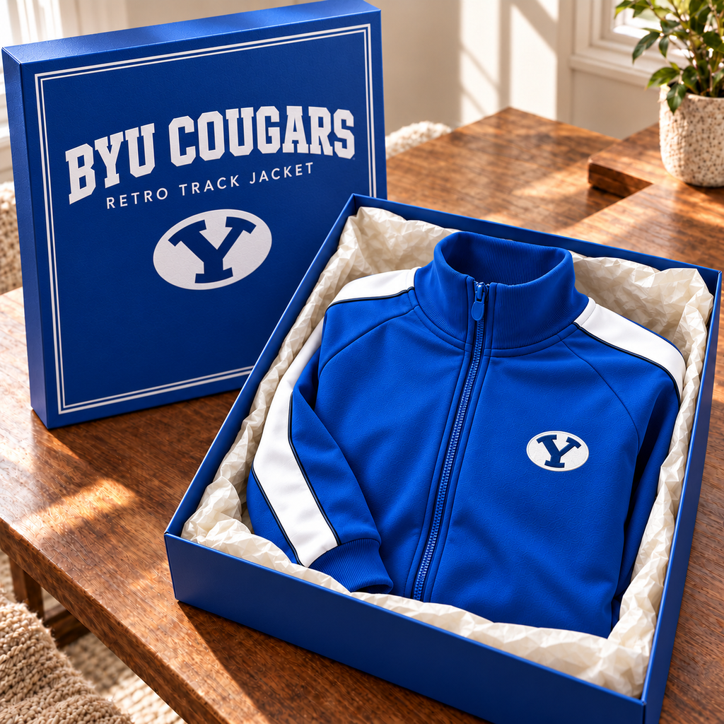 BYU Premium Retro Track Jacket TMH