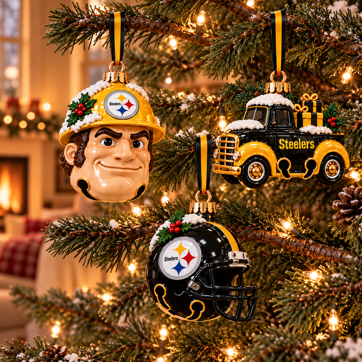 Premium PBS Christmas Bell Ornament TTMH