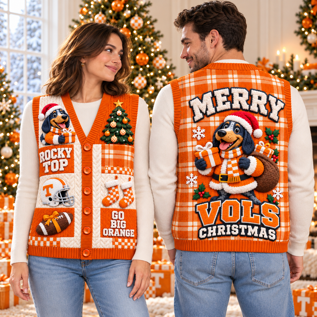 TVF Premium Christmas Cardigan Vest TMH