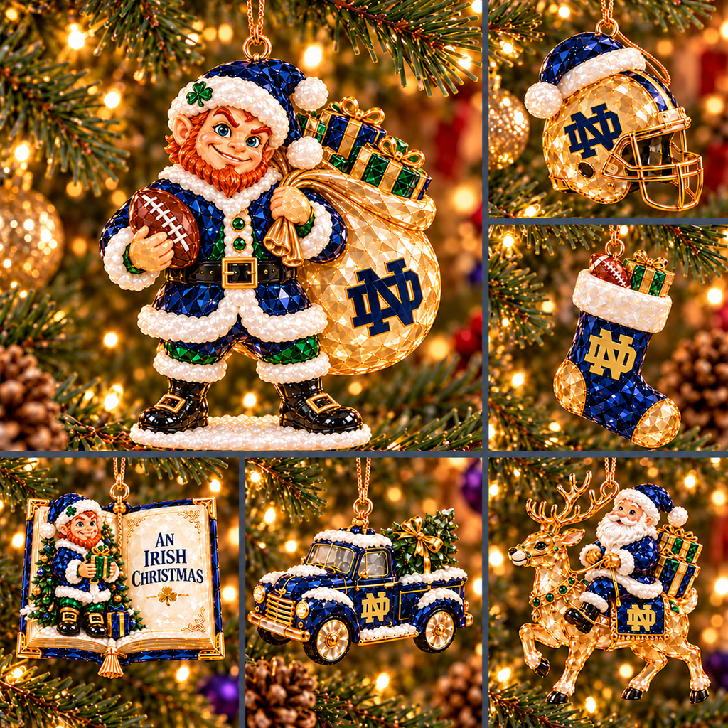 NDFI Premium Christmas Tree Ornament Set NHVH