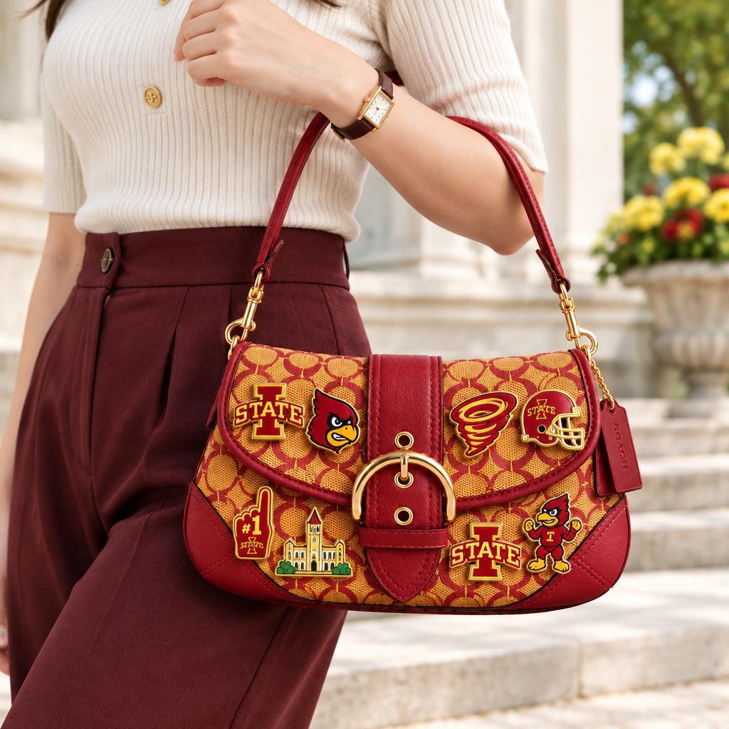 Iowa State Cyclones Soho Bag With Charm