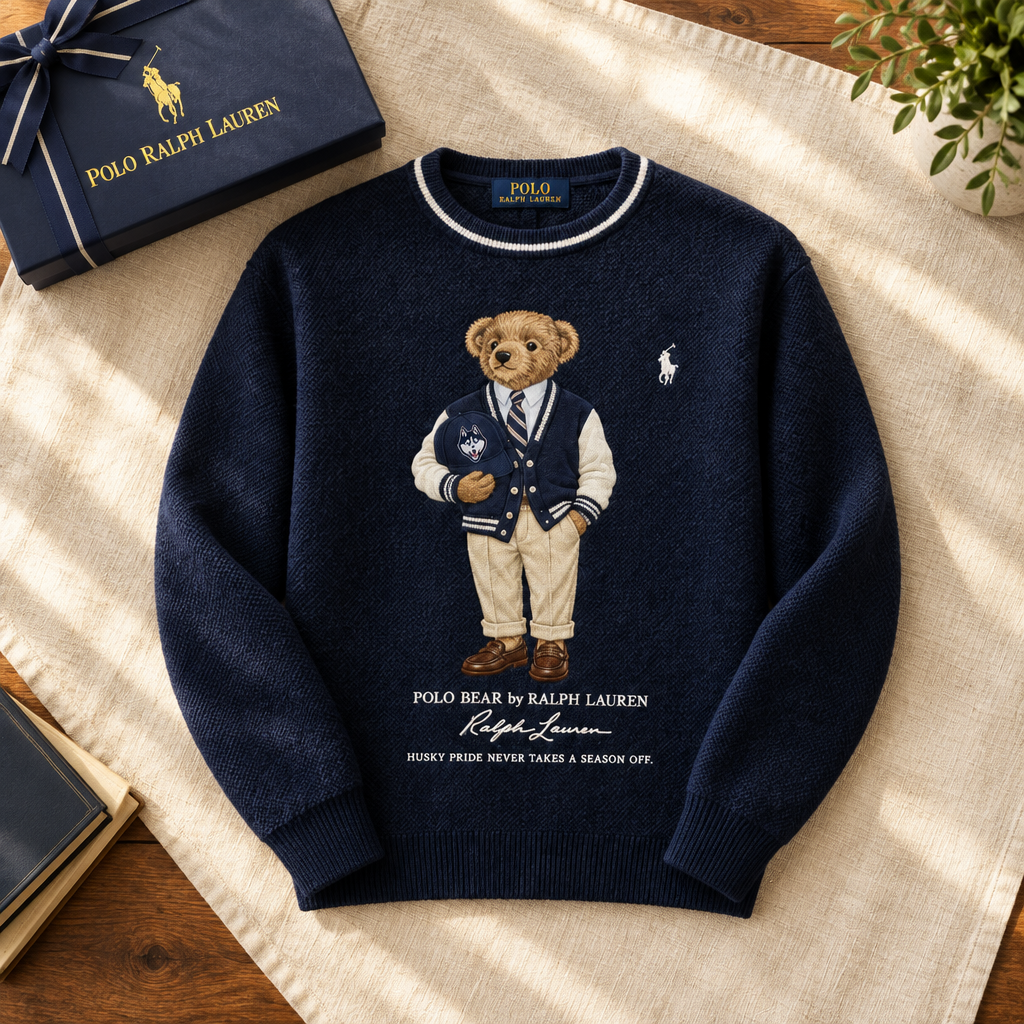 UCONN Huskies Premium Crewneck Sweater