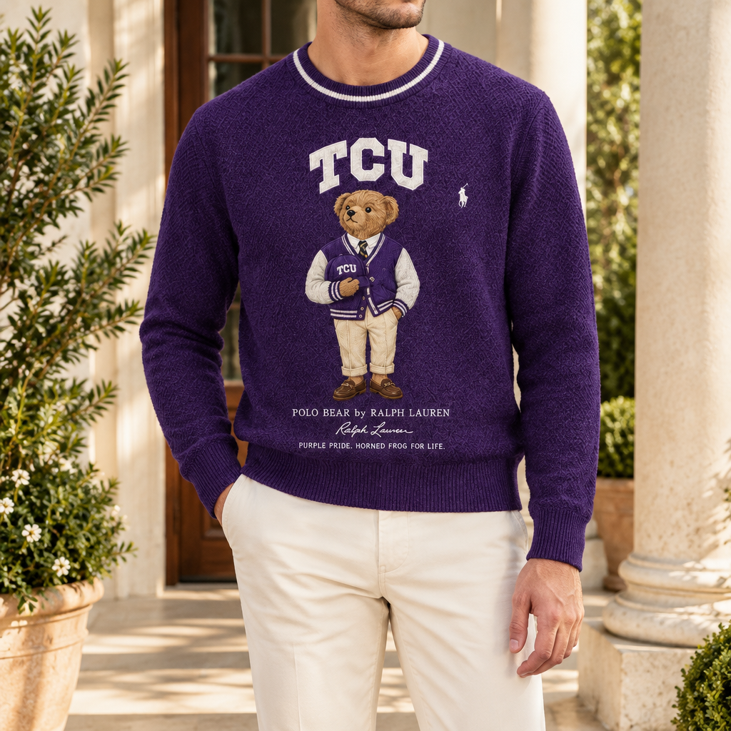 TCU Horned Frogs Premium Crewneck Sweater