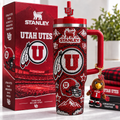 Utah Utes 40oz Tumbler With Handle TTNL