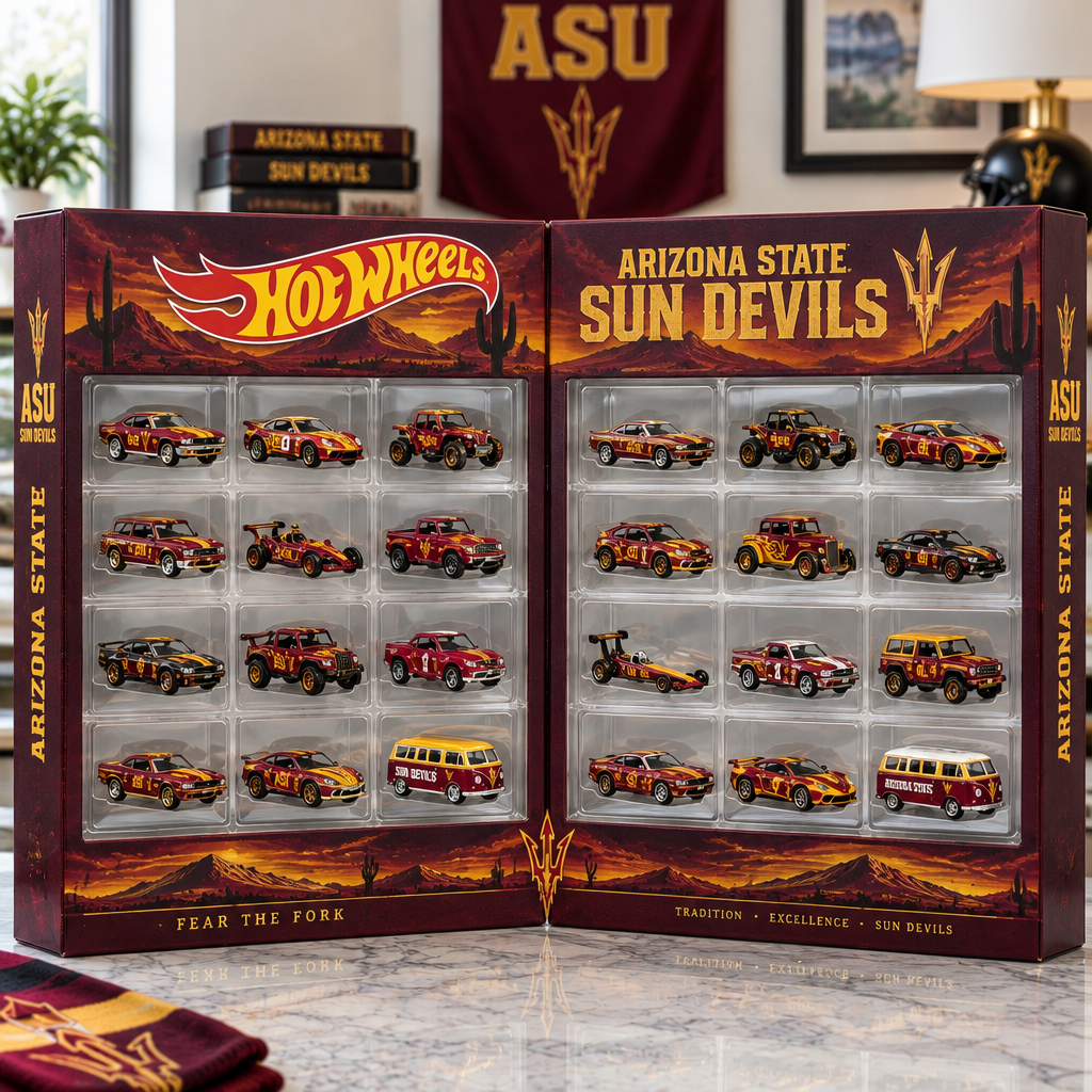 Arizona State Sun Devils Premium Mini Car Advent Calendar
