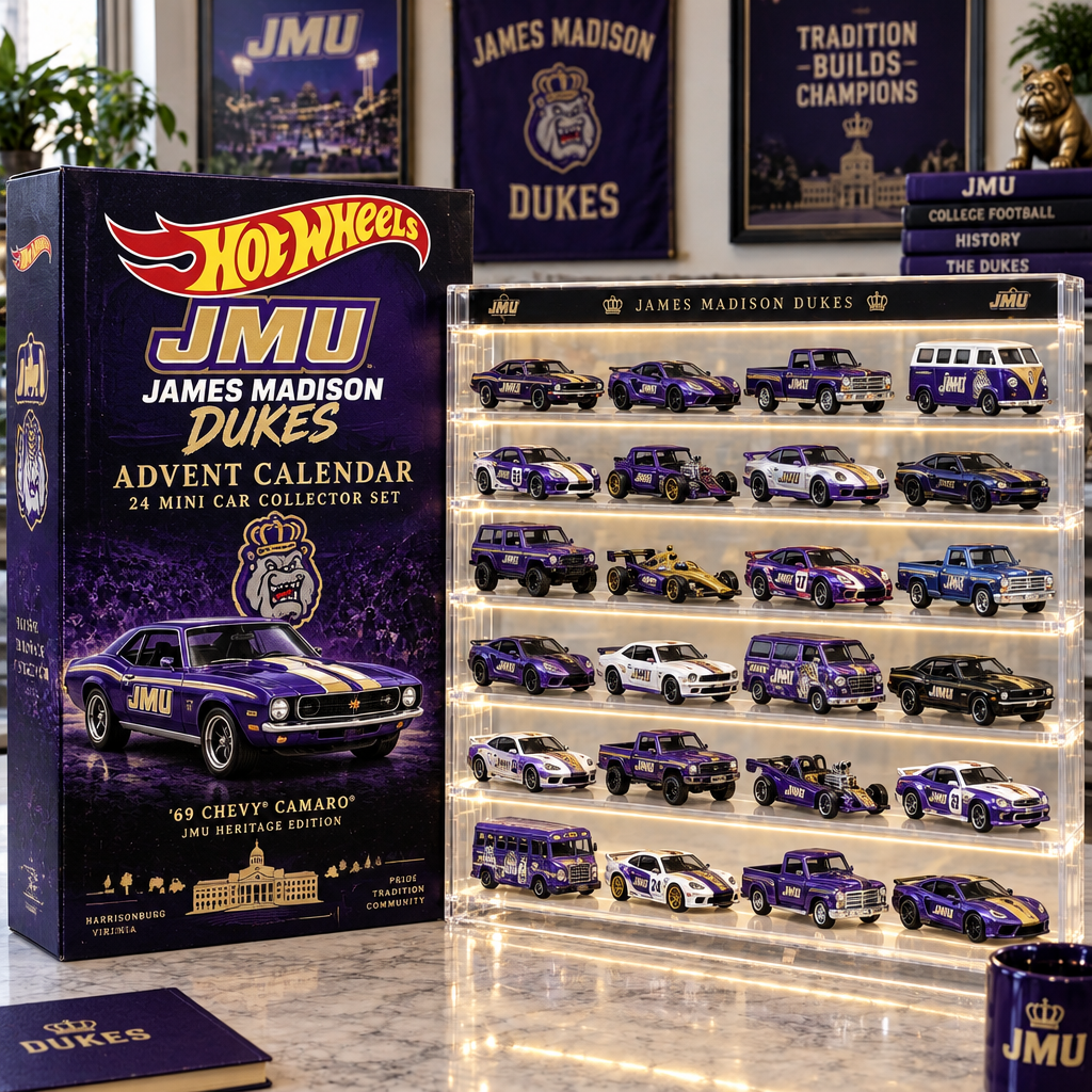 James Madison Dukes Premium Mini Car Advent Calendar