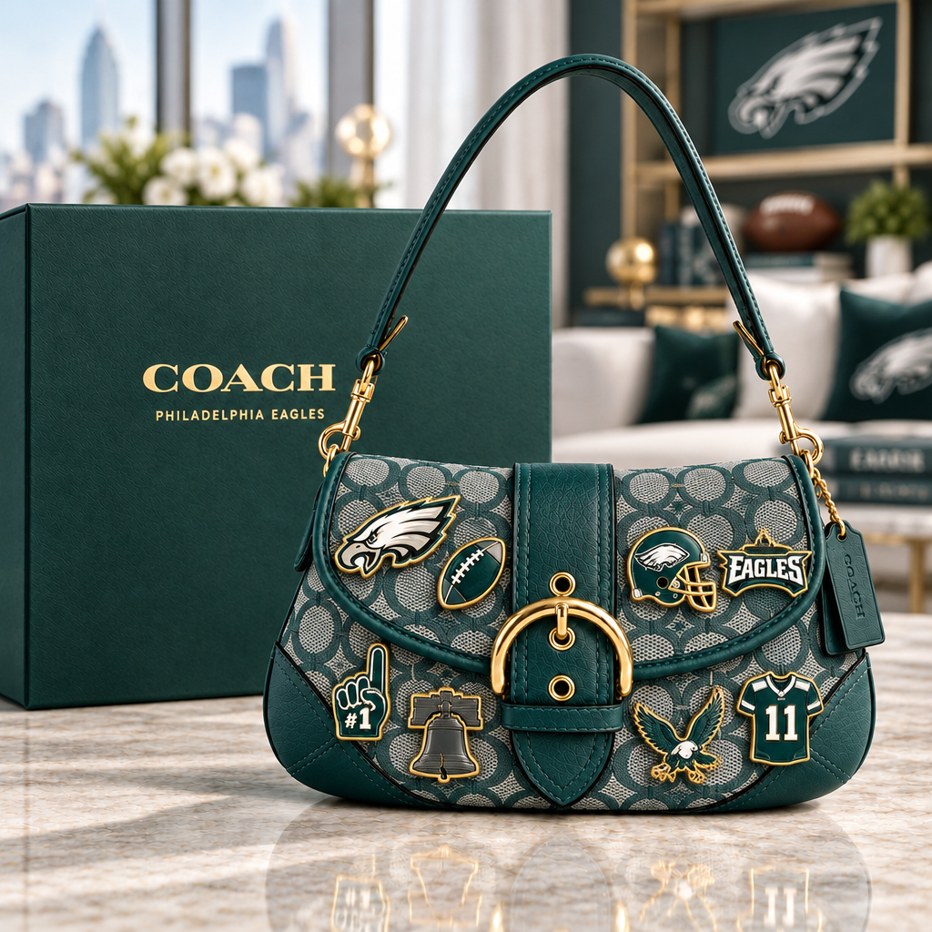 Philadelphia Eagles Soho Bag With Charm