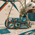 Premium MDP Coach Shoulder Cross With Charm LNTH
