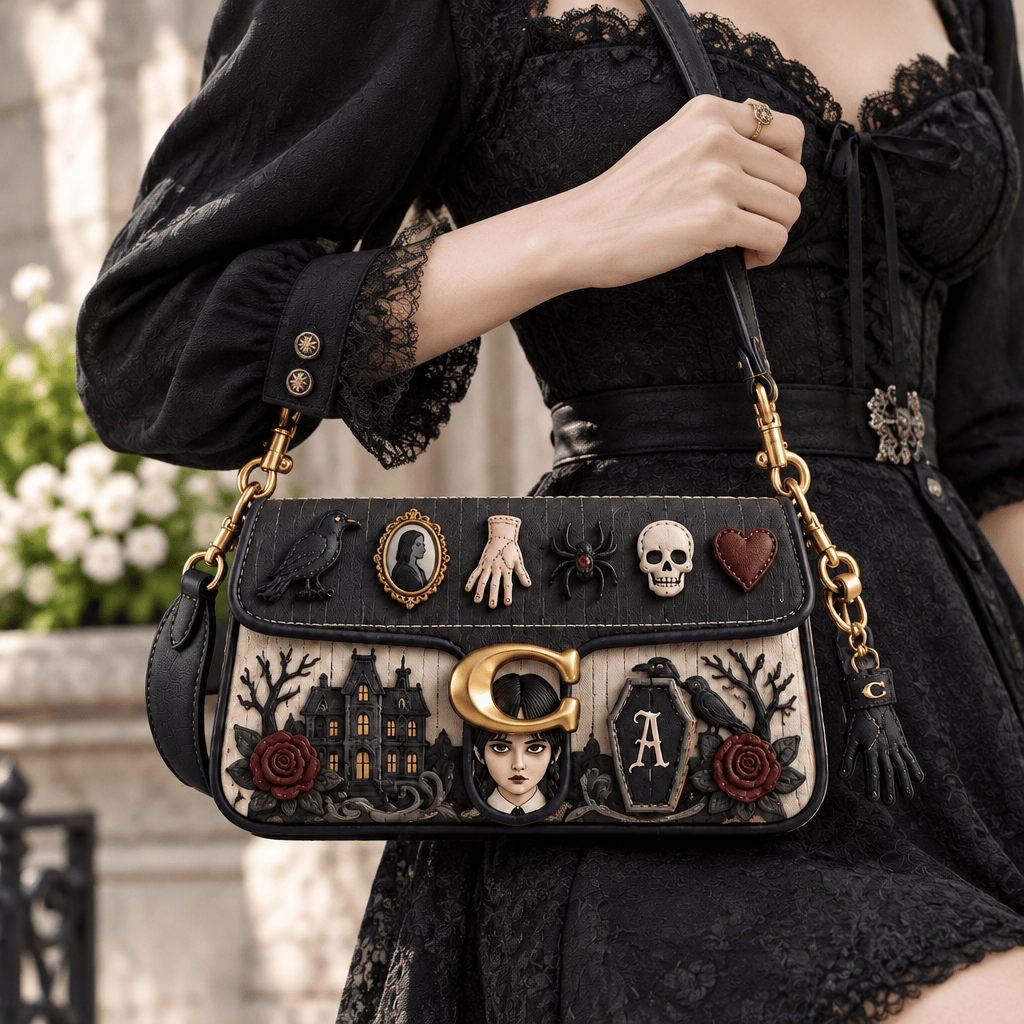 Premium TAF Coach Shoulder Cross With Charm LNTH