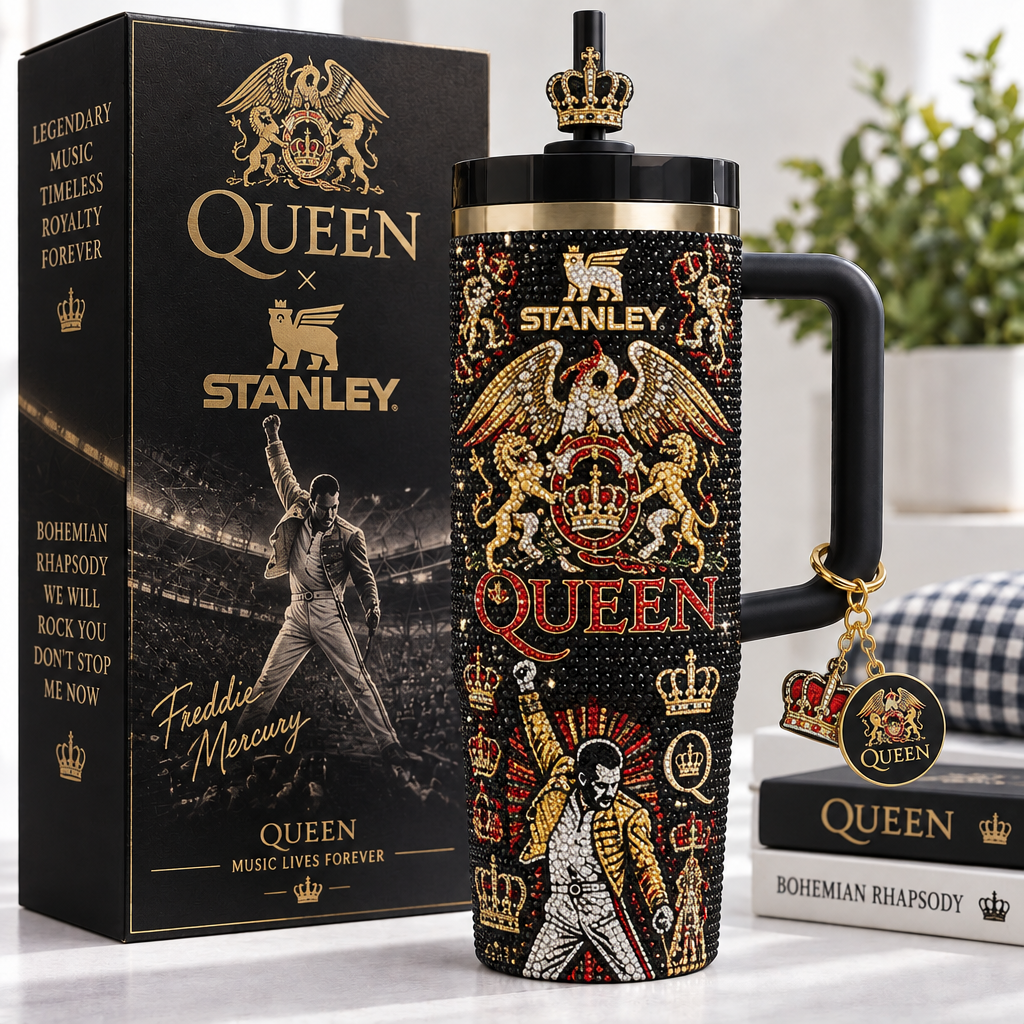 Queen 40oz Tumbler With Handle TTNL